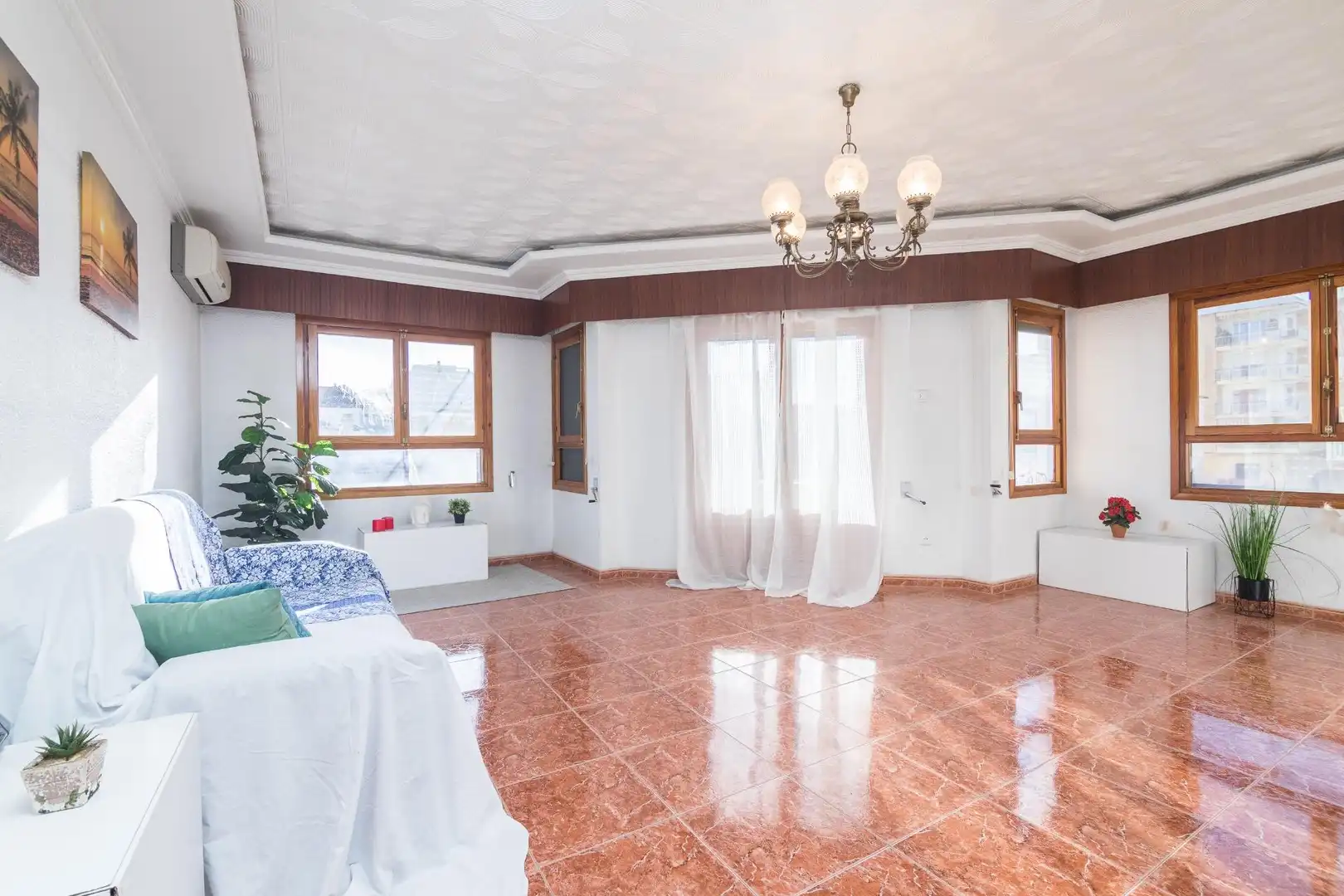 Bedroom of Flat for sale in Aspe  with Balcony