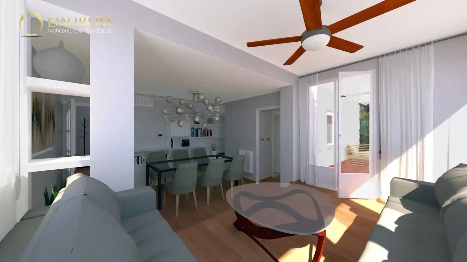 Living room of Attic for sale in Madrid  with Heating and Terrace