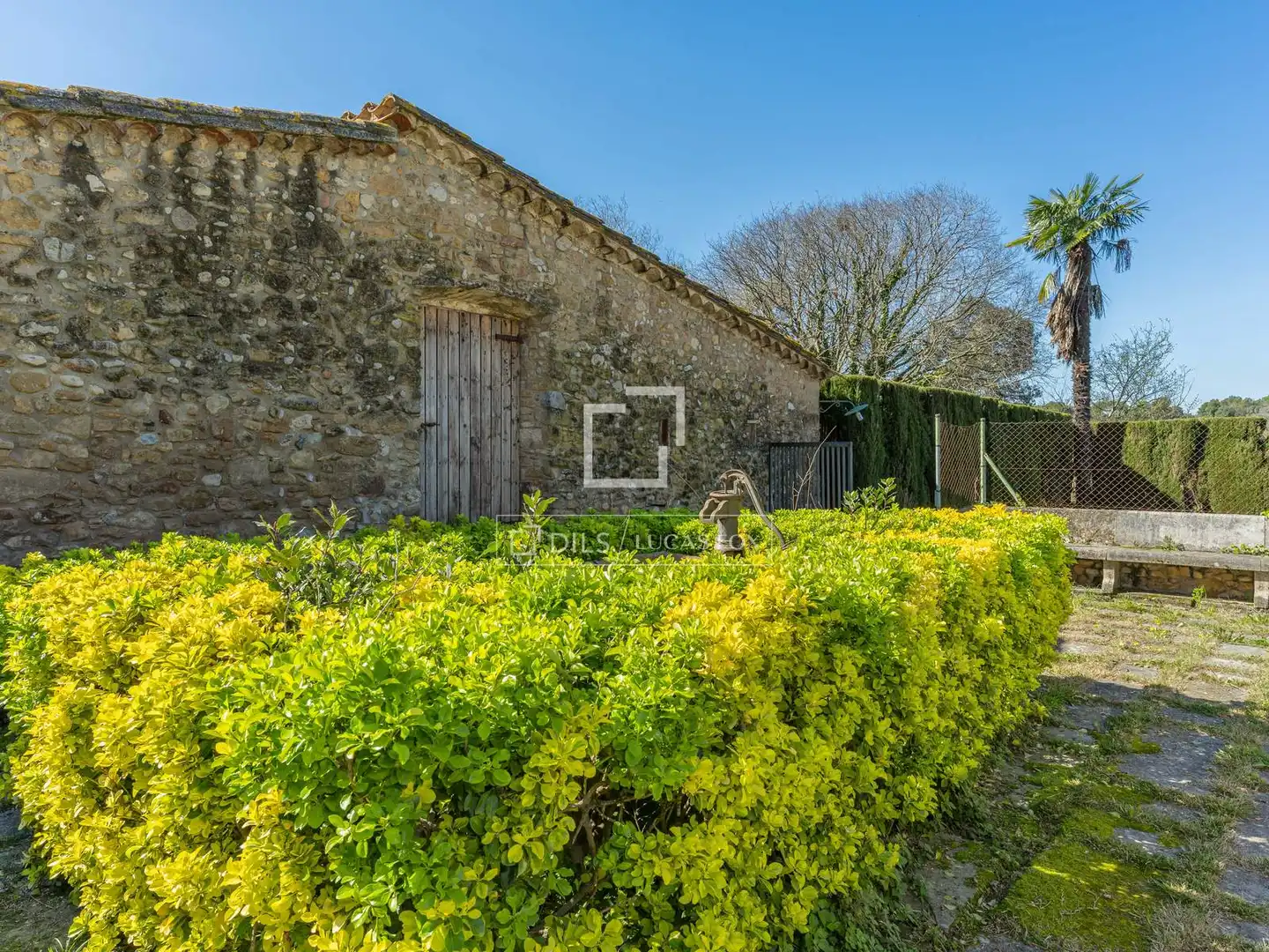 Jardín de Finca rústica en venta en Fontcoberta con Calefacción, Jardín privado y Terraza