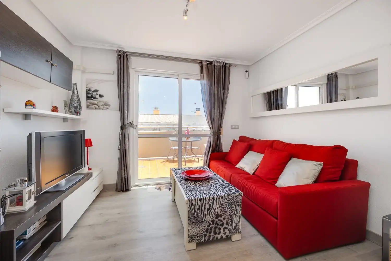 Sala de estar de Ático en venta en Torrevieja con Aire acondicionado y Terraza