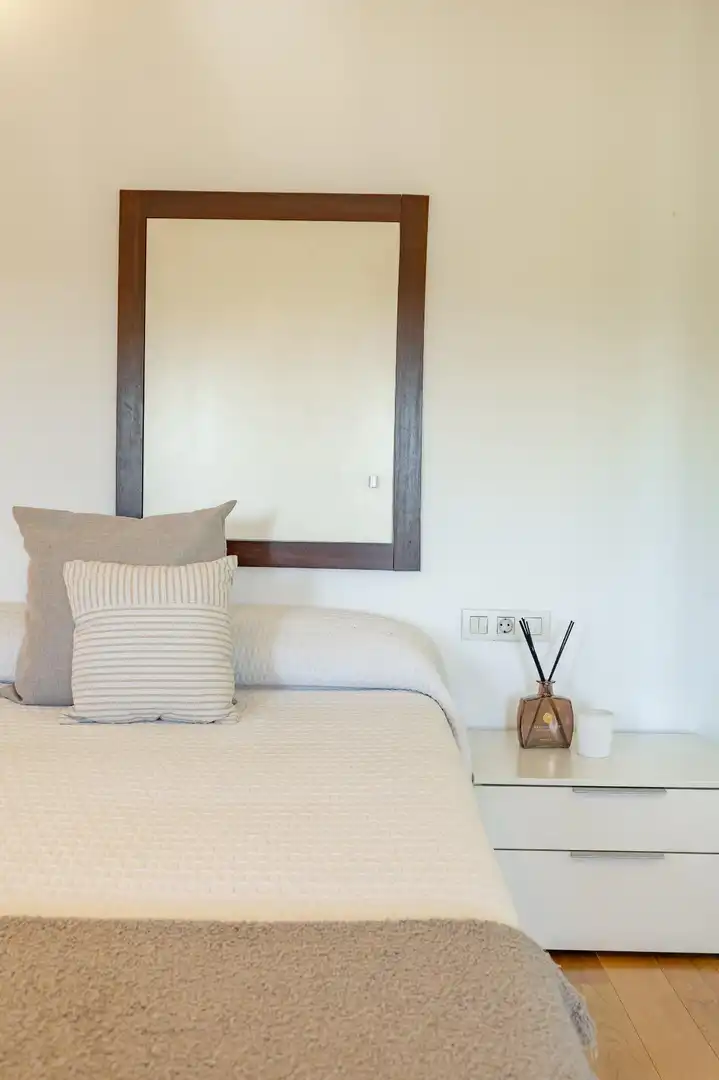Habitación de Casa adosada en venta en Enguera con Calefacción, Terraza y Trastero