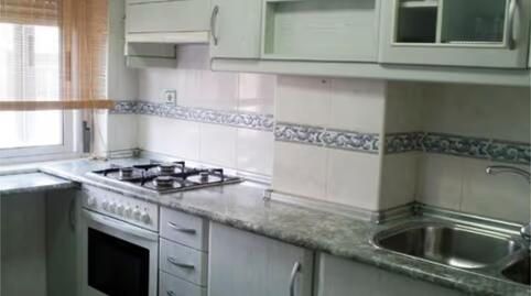 Kitchen of Apartment for sale in  Albacete Capital  with Heating and Furnished