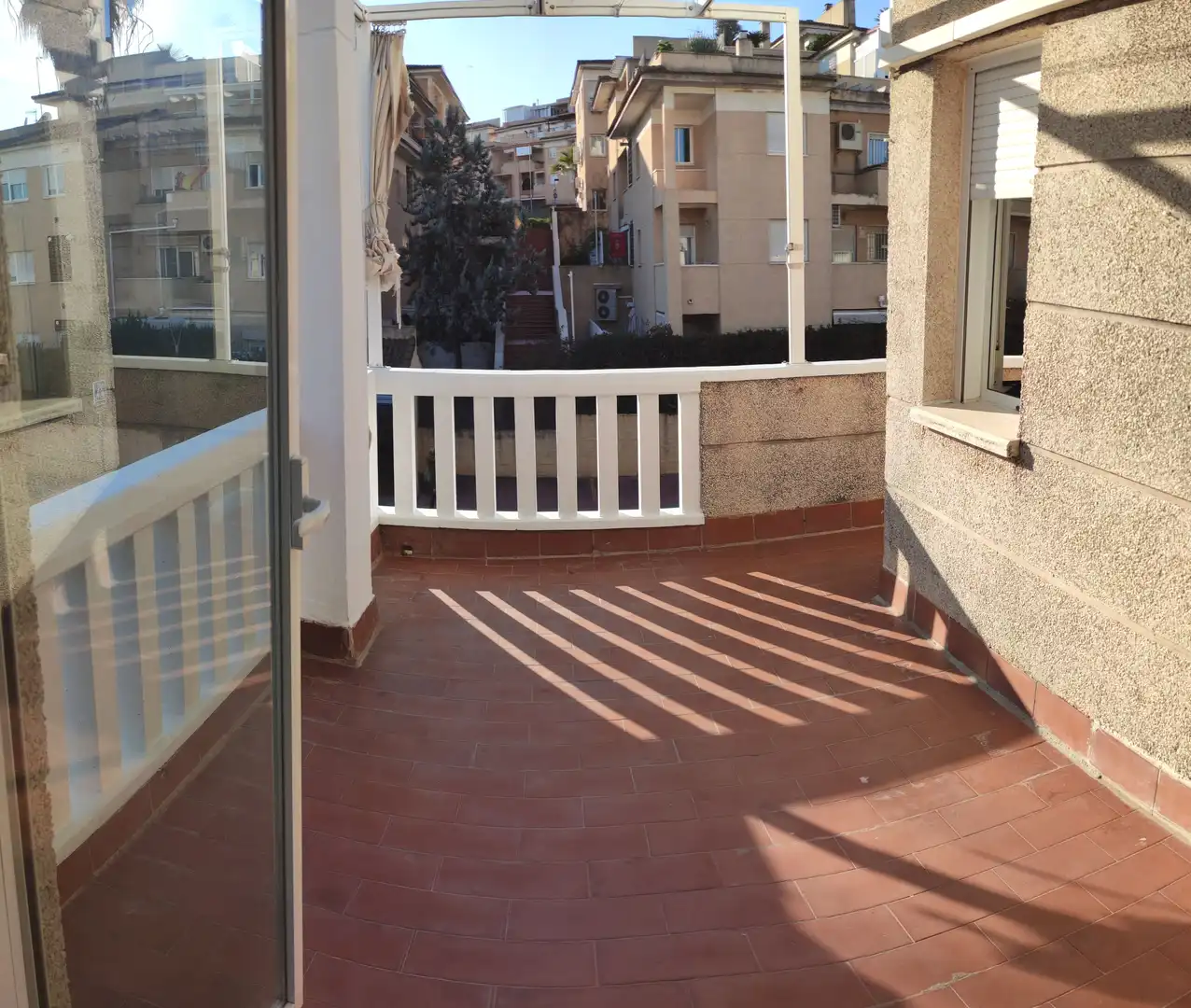 Balcony of Flat for rent in Tomares  with Air Conditioner, Heating and Terrace
