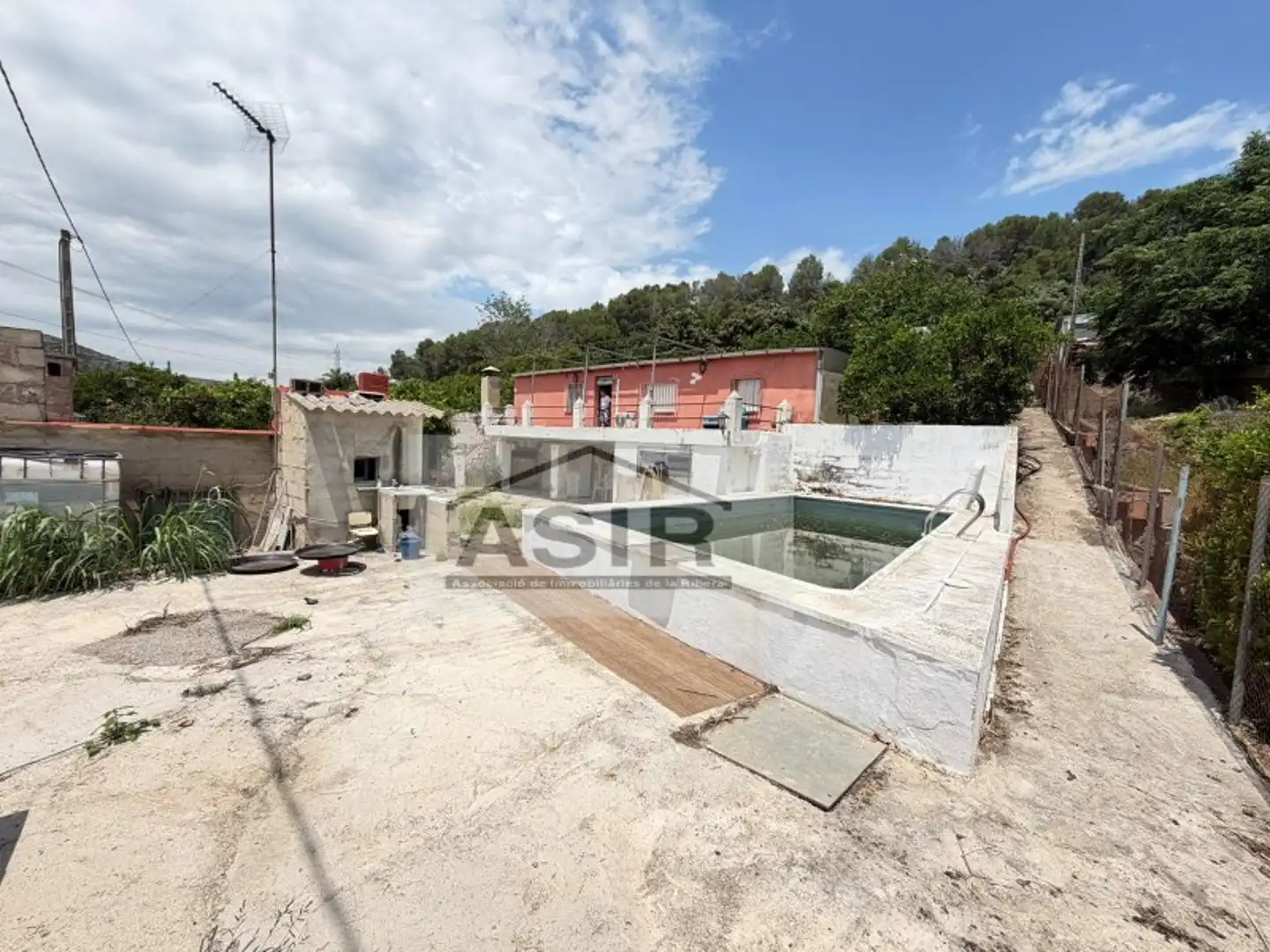 Piscina de Casa o chalet en venta en Alzira