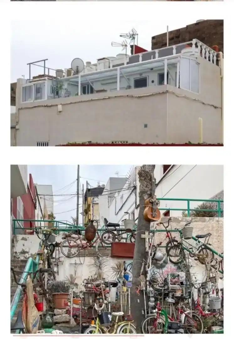 Vista exterior de Casa o xalet en venda en Las Palmas de Gran Canaria amb Moblat, Rentadora i Balcó