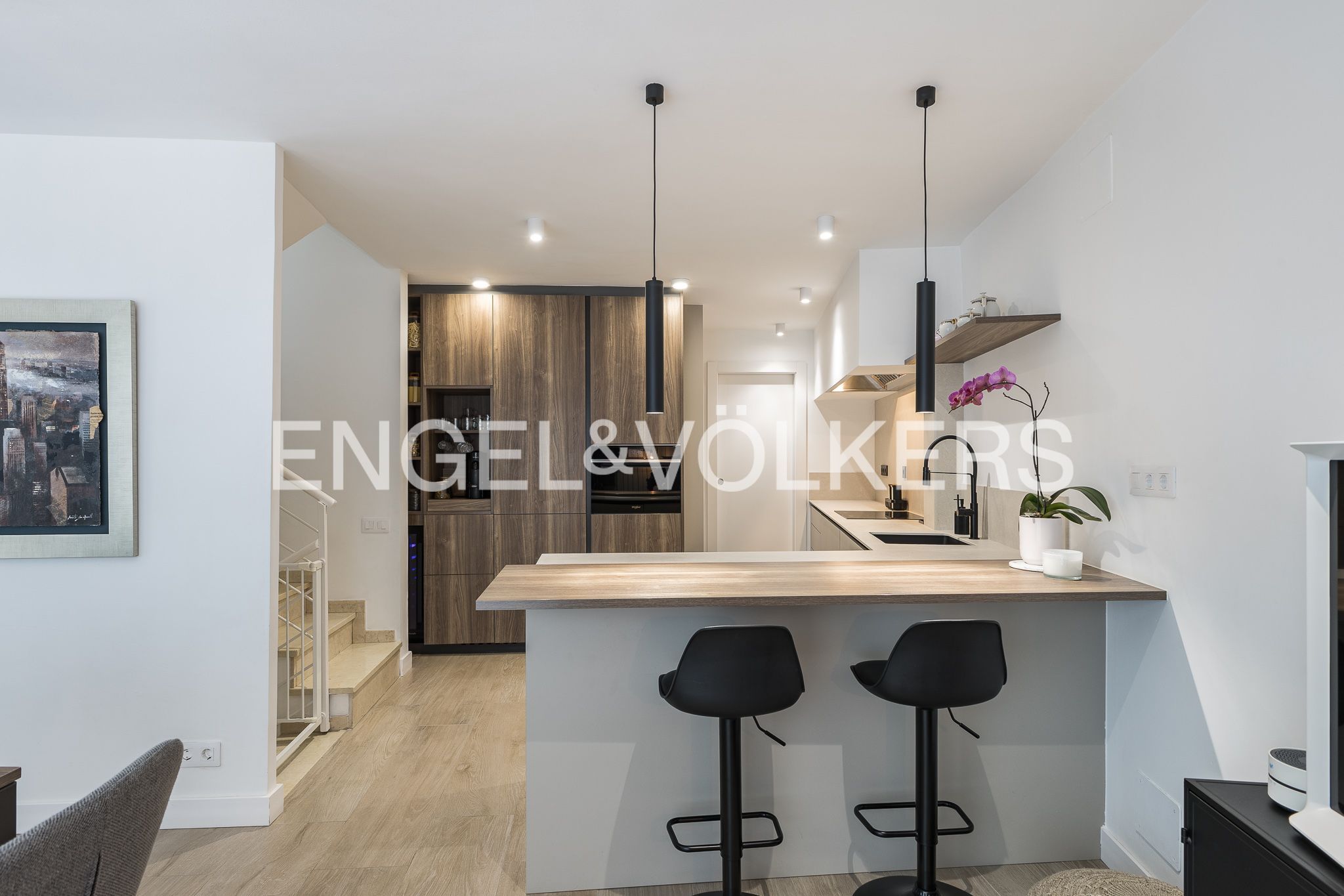 Kitchen of Single-family semi-detached for sale in Molins de Rei  with Air Conditioner, Heating and Private garden