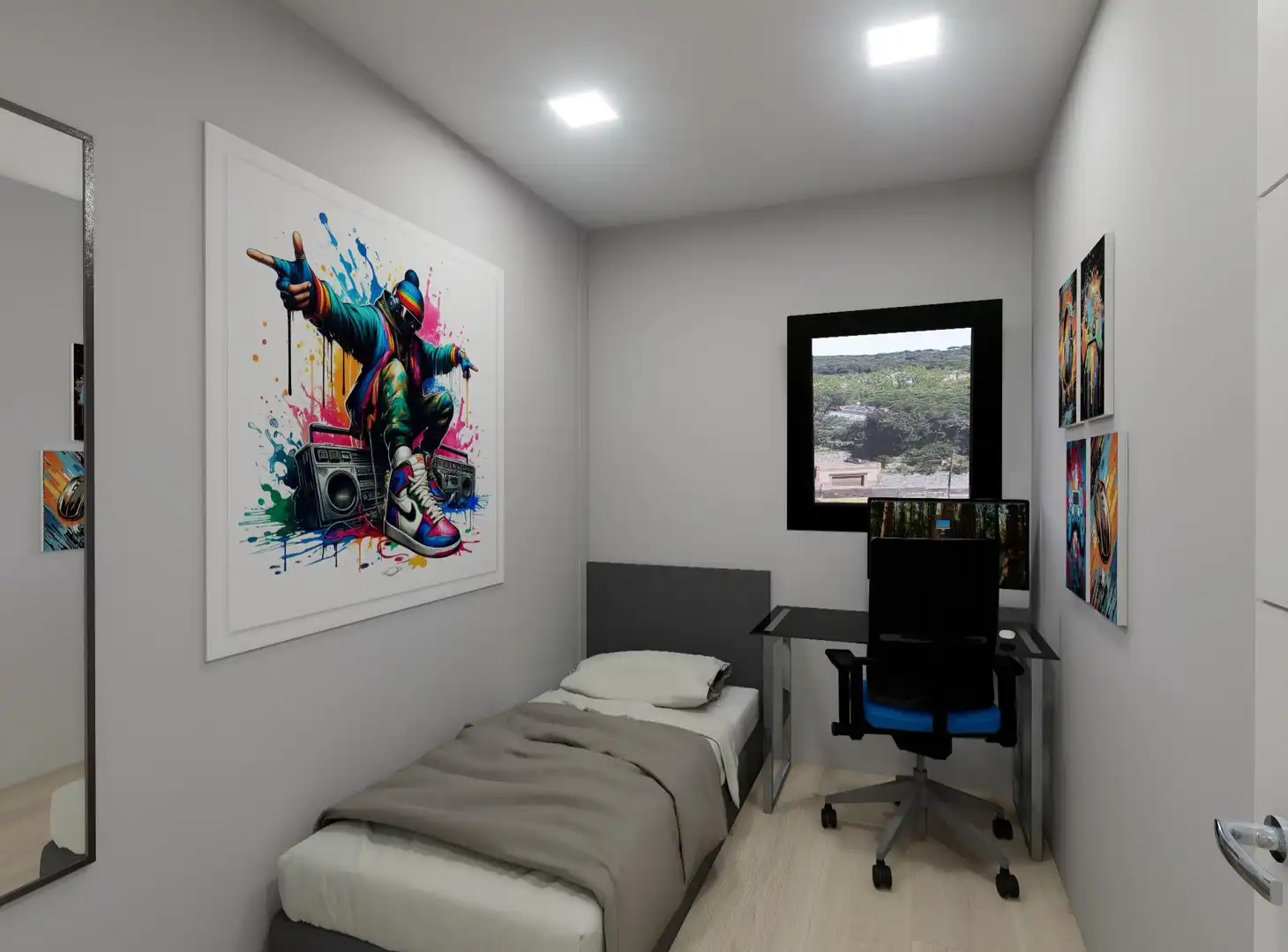 Appartamento con terrazza in vendita a Calle Nou Sant Genís 51, imagen 10