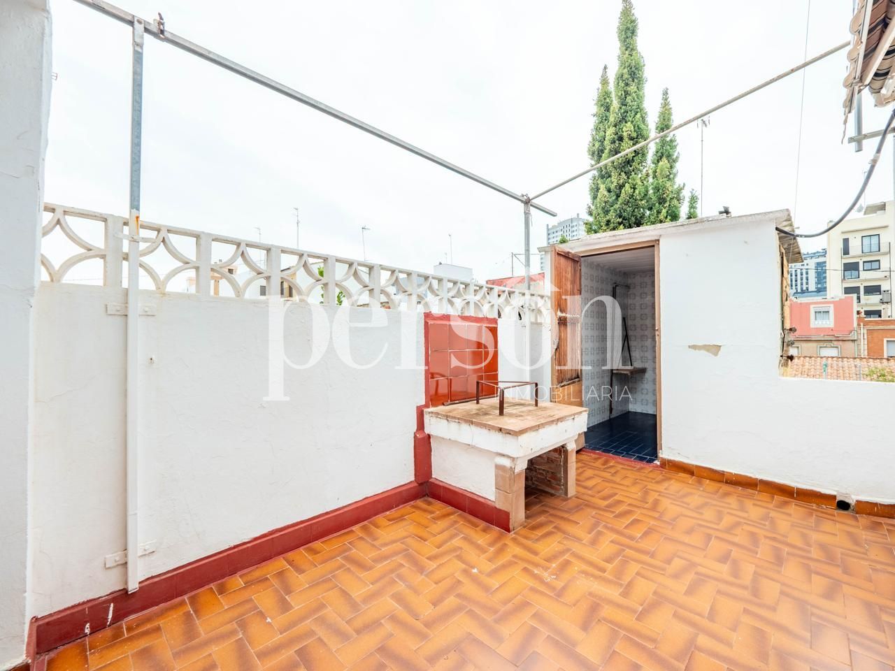 Terrace of House or chalet for sale in  Valencia Capital  with Air Conditioner, Heating and Terrace