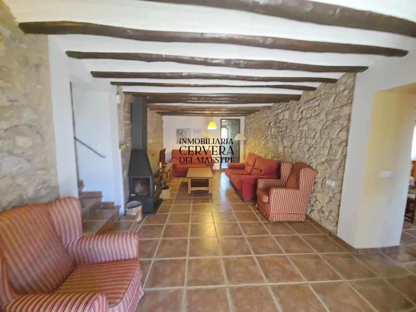 Sala de estar de Casa o chalet en venta en Sierra Engarcerán