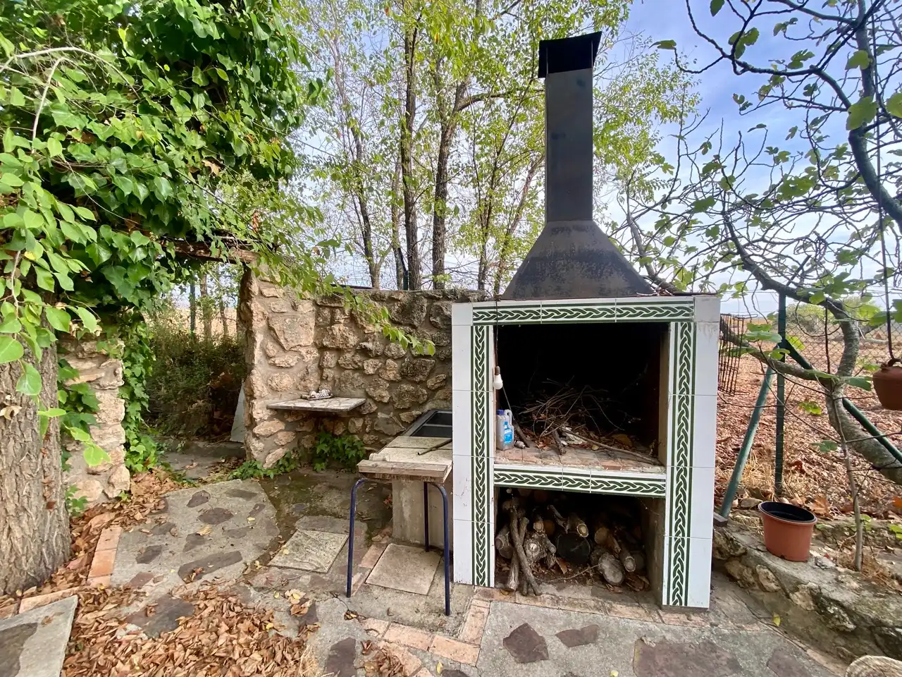 Jardí de Casa o xalet en venda en Villarrubia de los Ojos amb Aire condicionat, Calefacció i Jardí privat