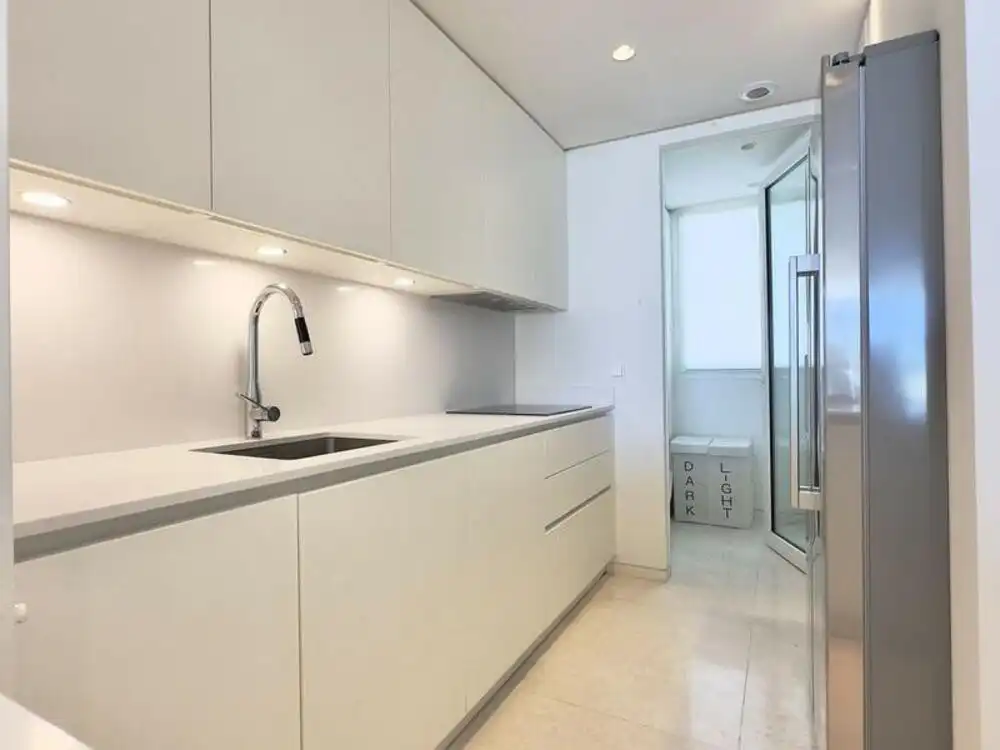 Cocina de Apartamento en venta en Ojén con Aire acondicionado, Terraza y Piscina