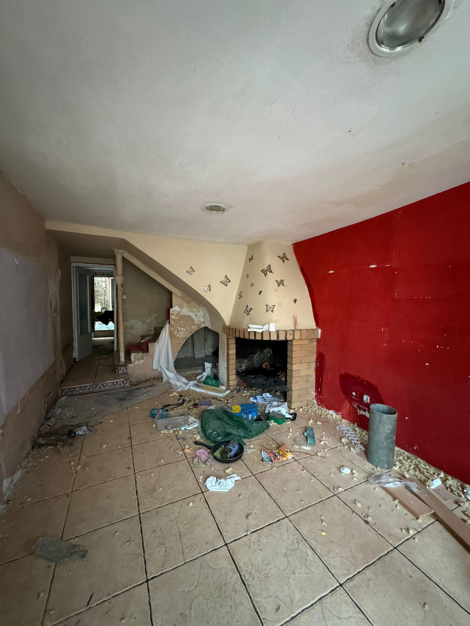 Living room of House or chalet for sale in Quinto  with Air Conditioner, Private garden and Parquet flooring