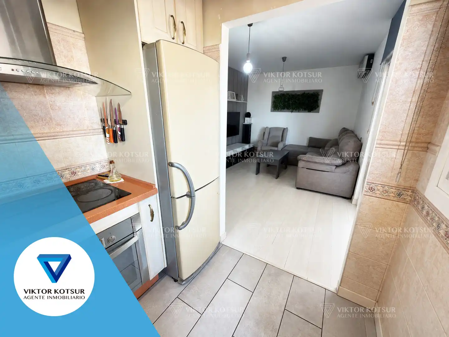 Kitchen of Attic for sale in Roquetas de Mar  with Air Conditioner, Parquet flooring and Terrace