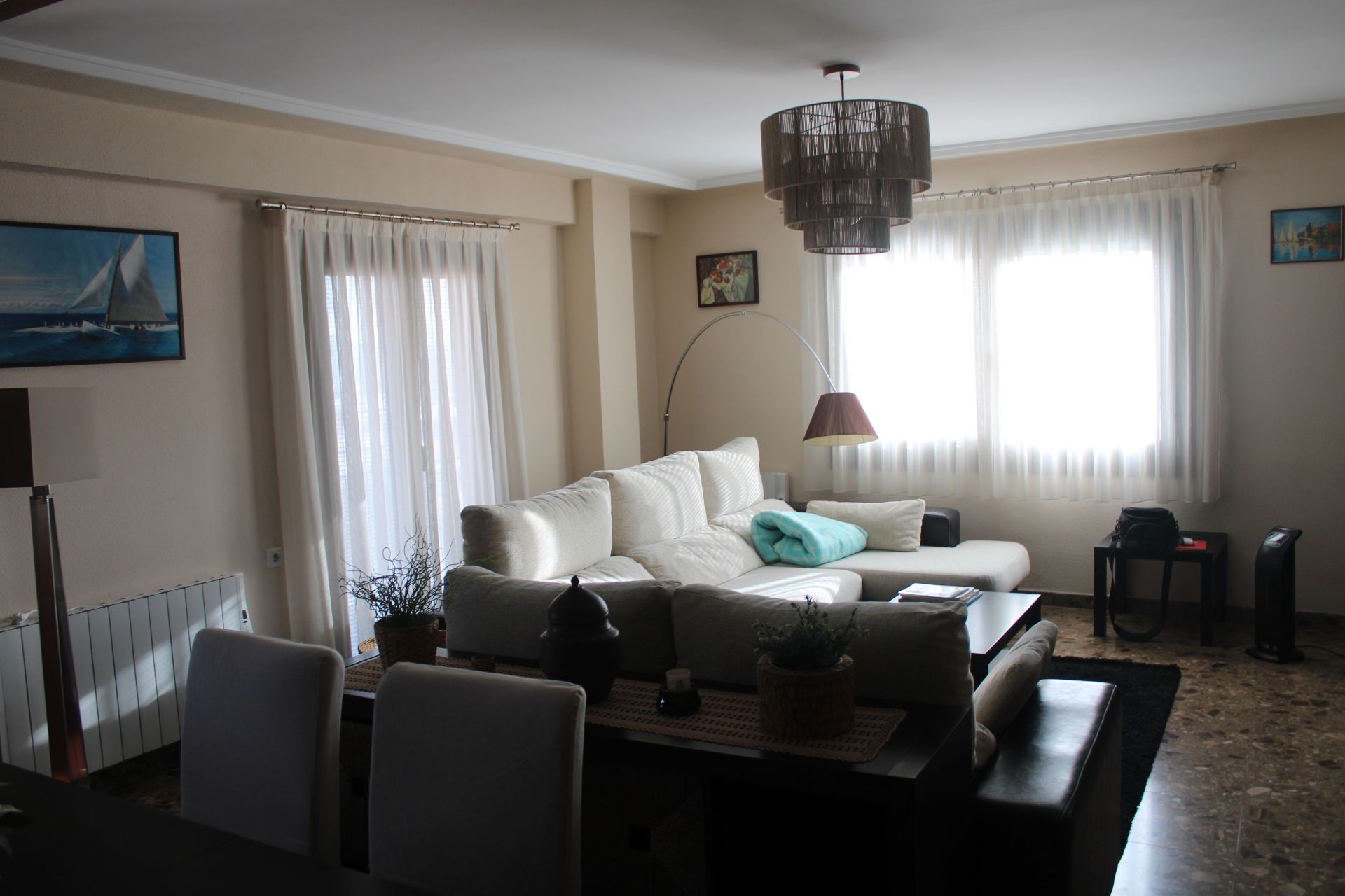 Sala de estar de Ático en venta en Aspe con Terraza, Amueblado y Horno