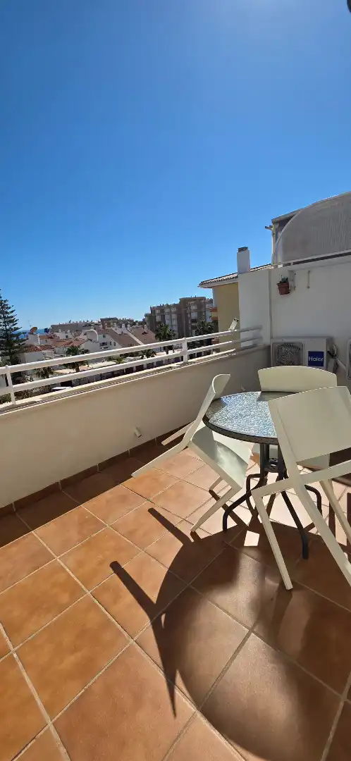 Terraza de Apartamento de alquiler en Torrox con Aire acondicionado, Calefacción y Terraza