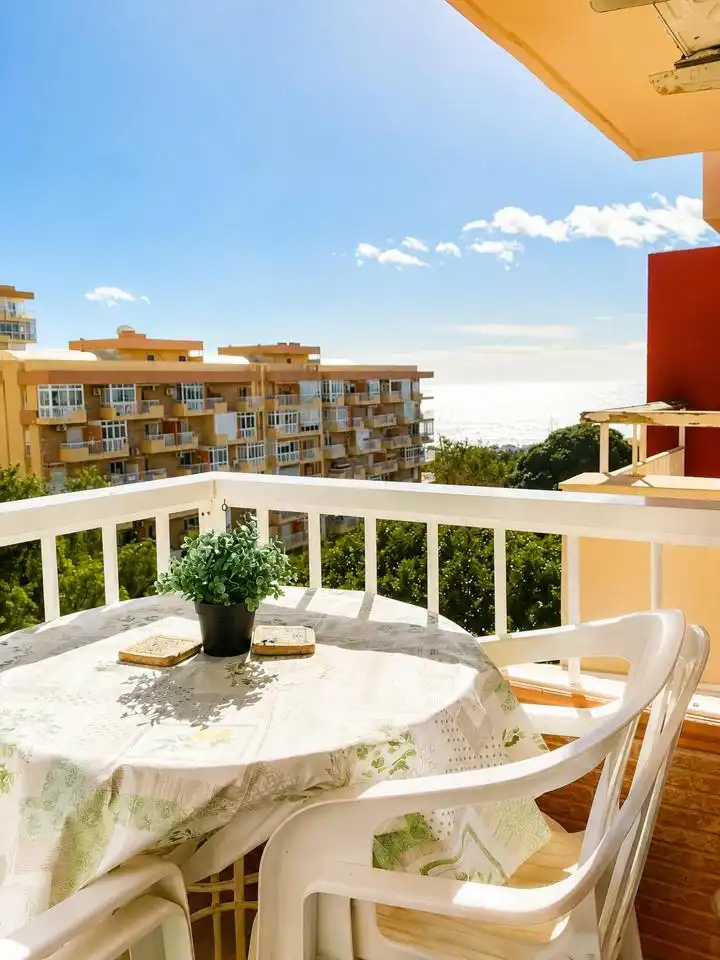 Balcony of Study for sale in Benalmádena  with Community pool