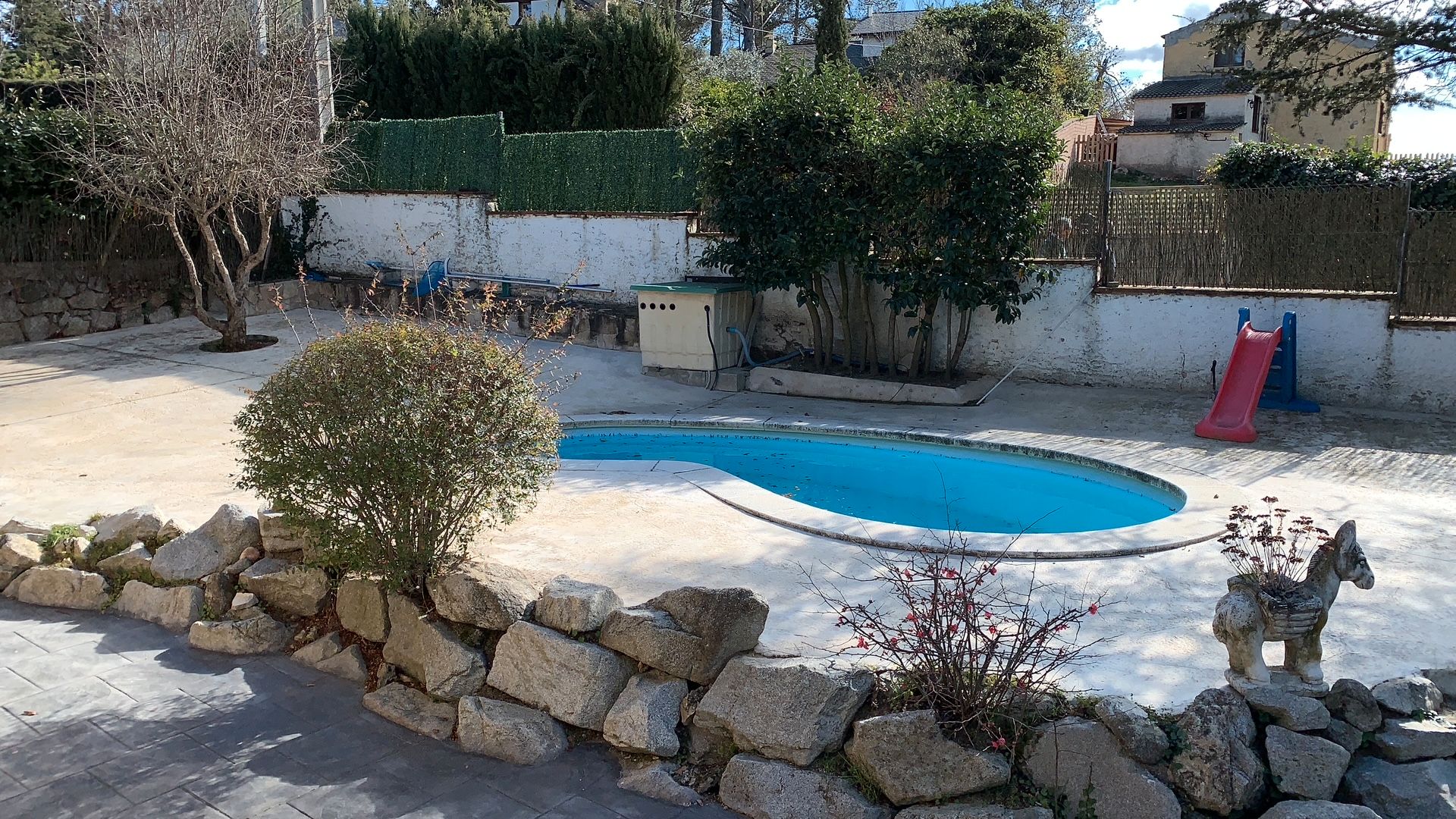 Piscina de Casa o xalet en venda en Mediona amb Aire condicionat, Jardí privat i Terrassa