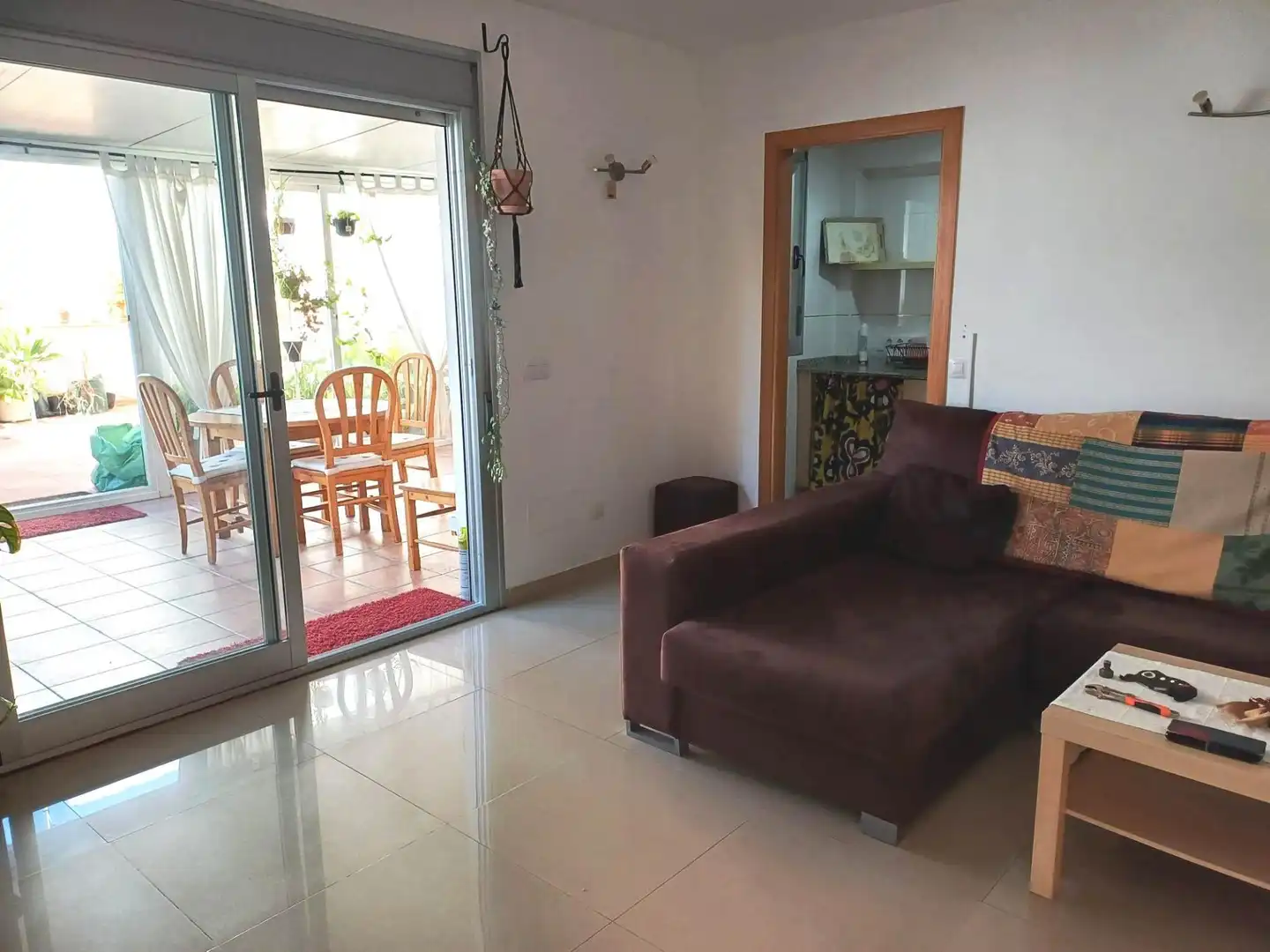 Sala de estar de Planta baja de alquiler en  Palma de Mallorca con Aire acondicionado, Calefacción y Terraza