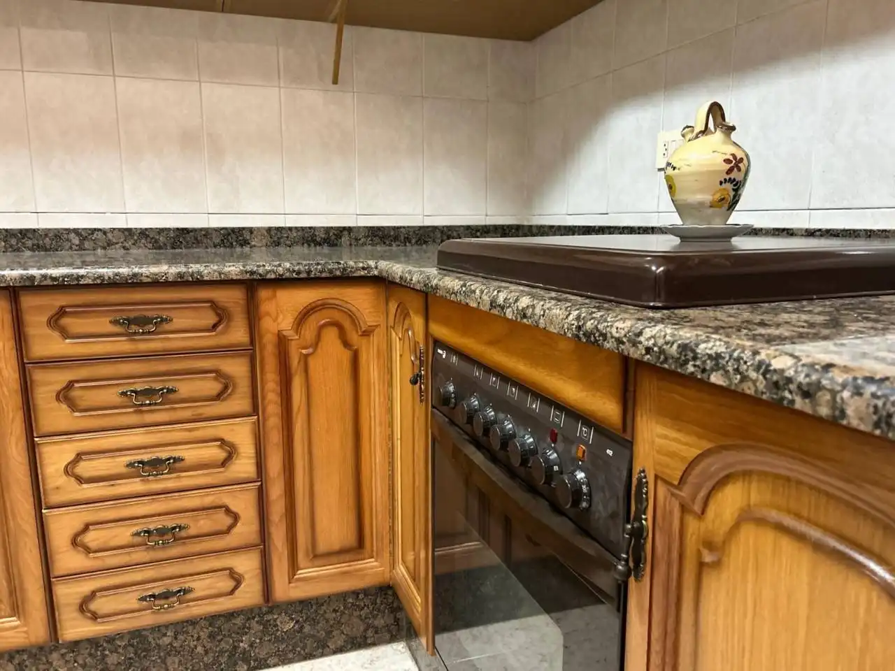 Cuina de Casa o xalet en venda en Vila-real amb Aire condicionat, Terrassa i Moblat