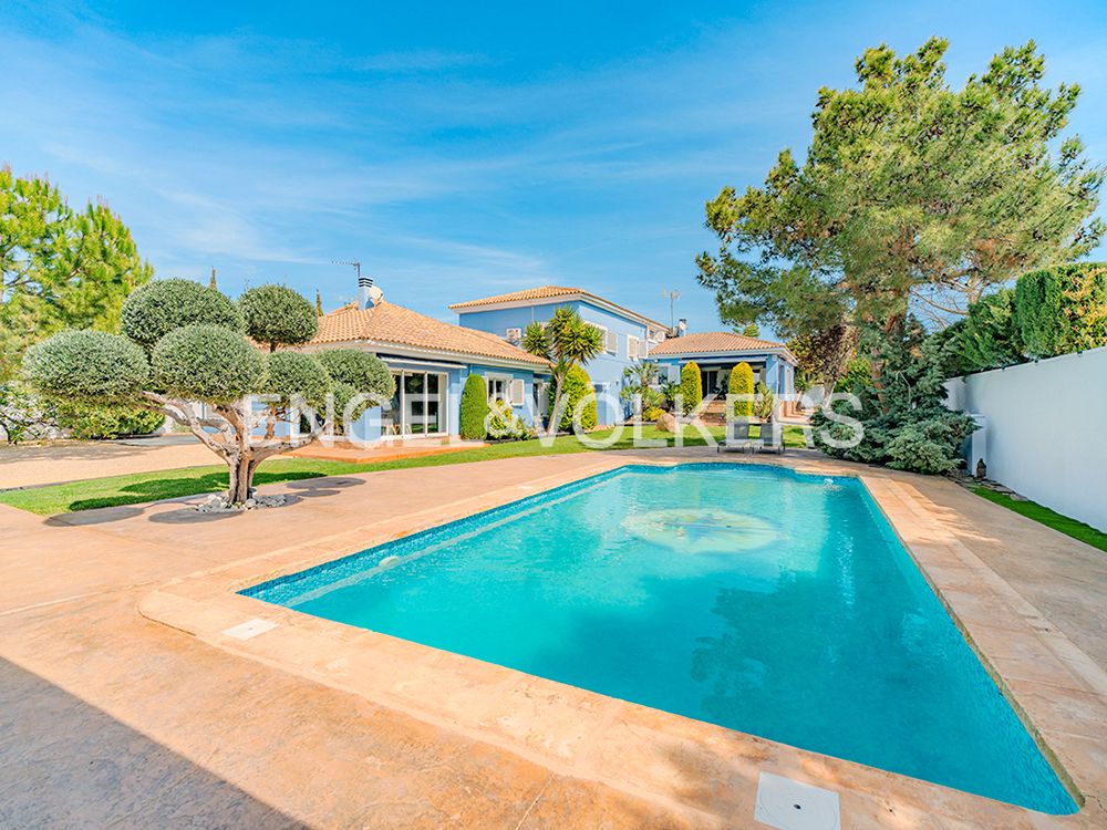 Vista exterior de Casa o chalet en venta en Mutxamel con Aire acondicionado, Calefacción y Jardín privado
