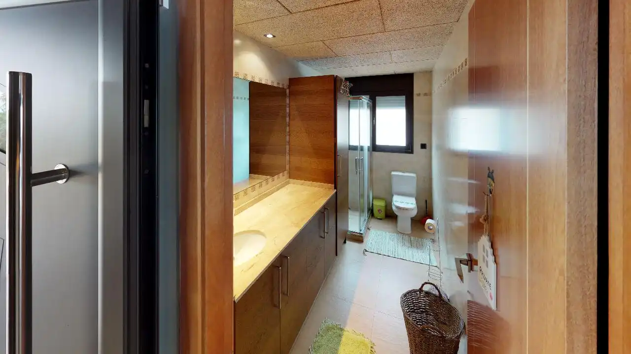 Baño de Casa o chalet en venta en Lloret de Mar con Jardín privado, Terraza y Piscina