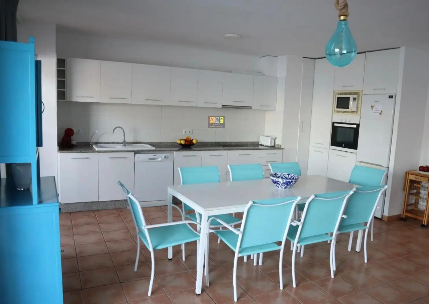 Küche von Dachboden zur Miete in Altea mit Terrasse und Möbliert
