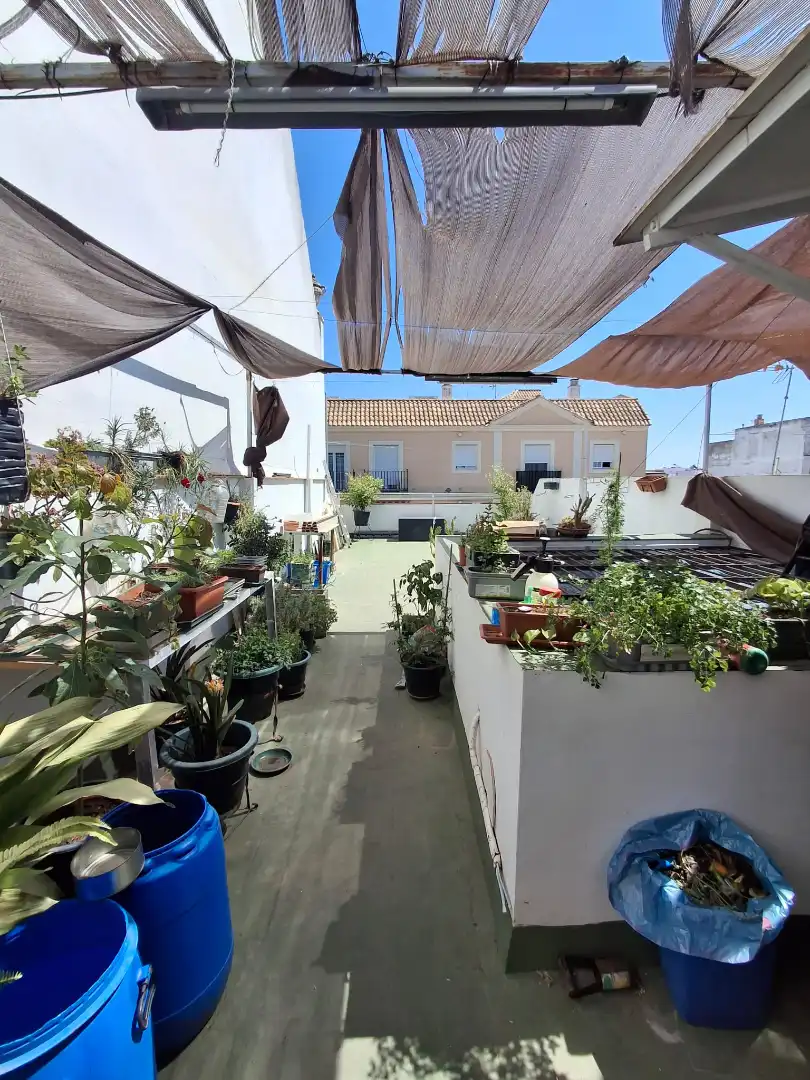 Terrassa de Casa o xalet en venda en Dos Hermanas amb Aire condicionat, Terrassa i Traster