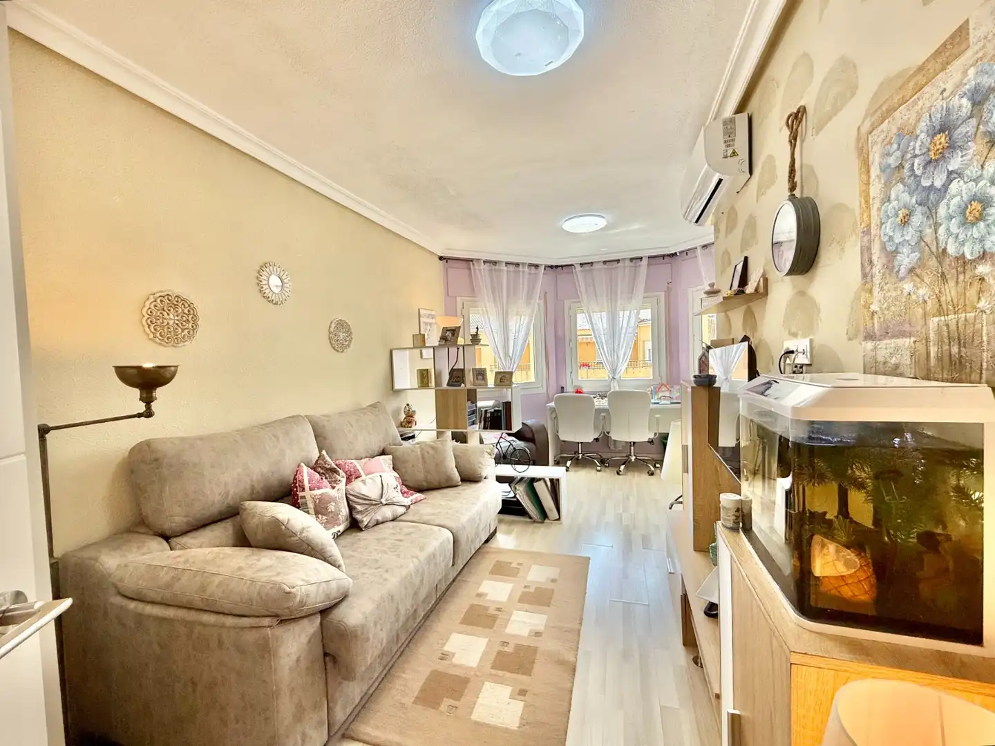 Sala de estar de Casa o chalet en venta en San Pedro del Pinatar con Aire acondicionado, Jardín privado y Terraza