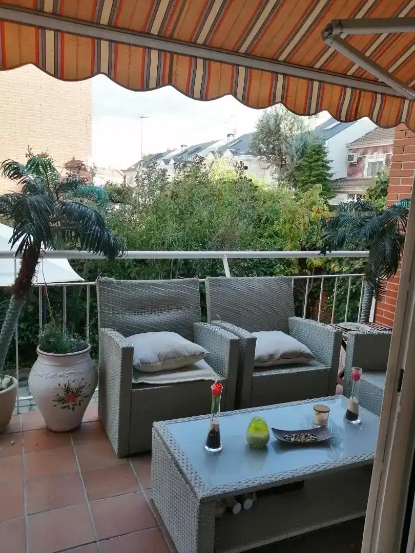 Terrassa de Casa o xalet en venda en San Fernando de Henares amb Aire condicionat i Balcó