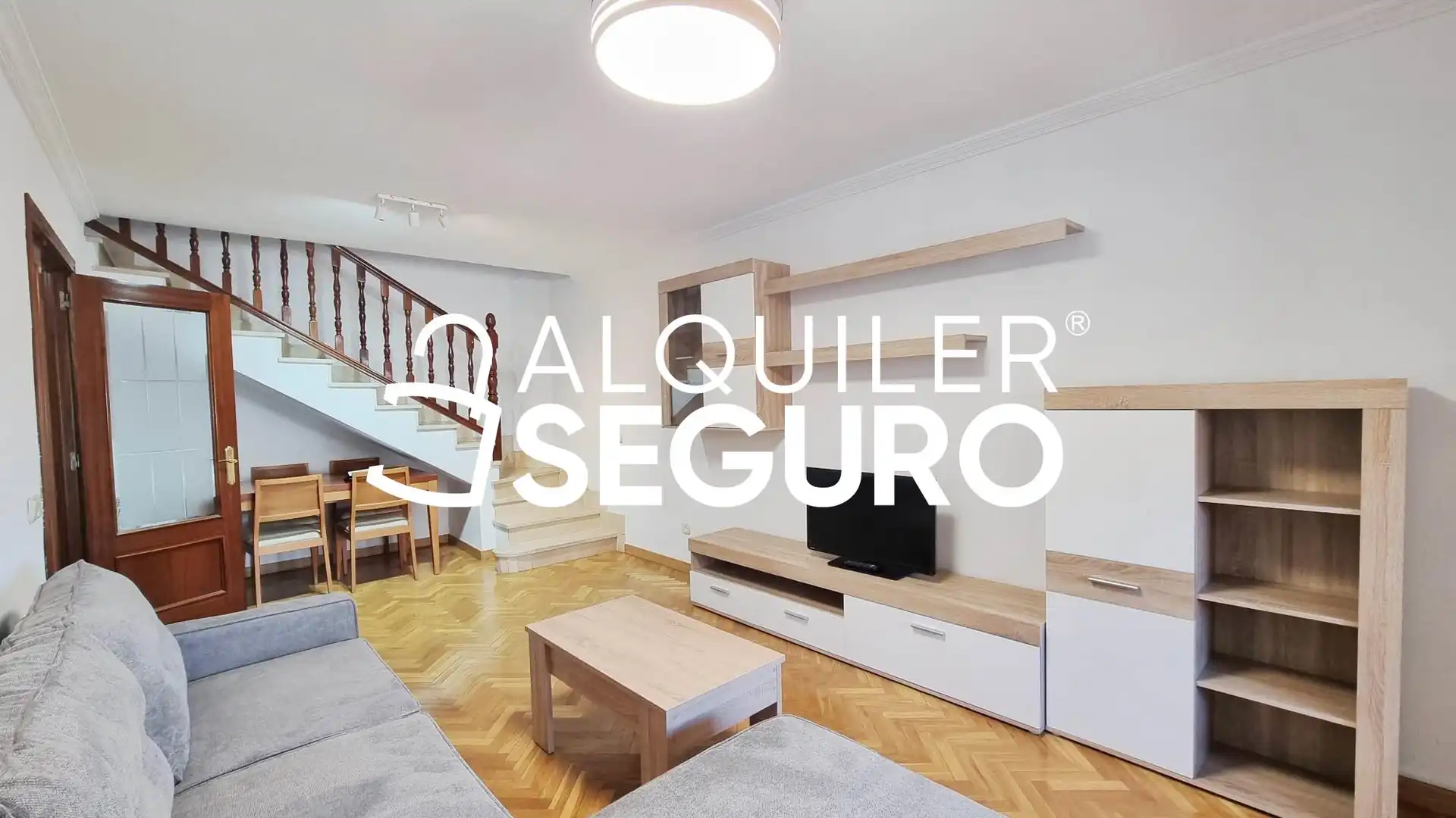 Sala d'estar de Pis de lloguer en Collado Villalba amb Calefacció, Terrassa i Traster