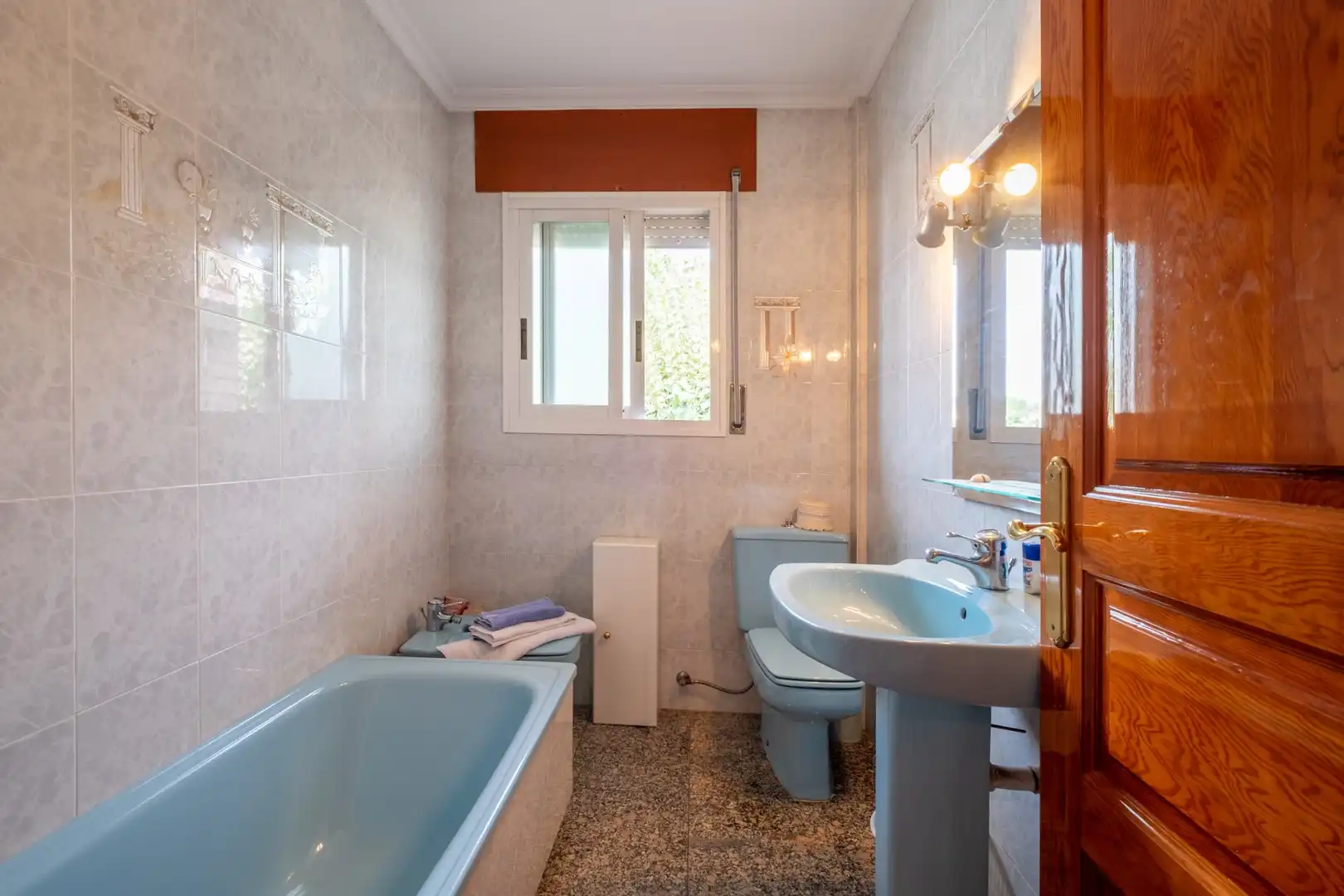 Bathroom of Houses for sale in Girona  with Heating, Terrace and Storage room