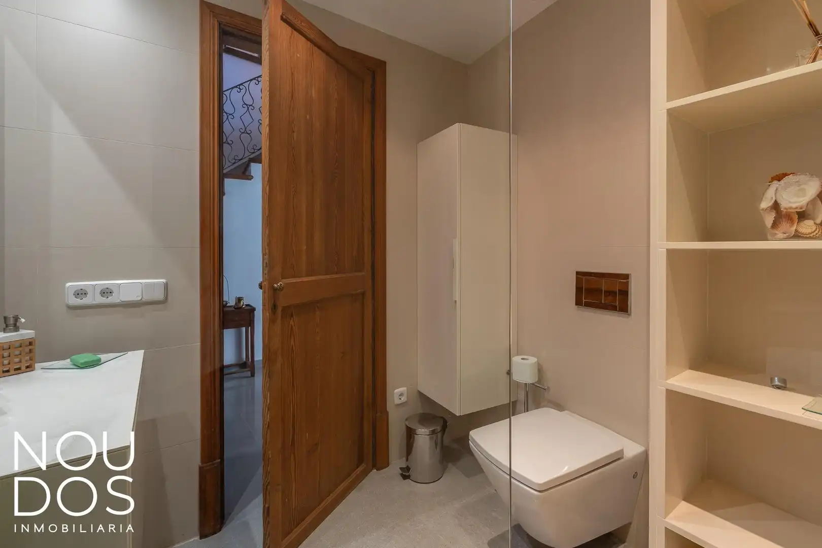 Badezimmer von Country house zum Verkauf in Llucmajor mit Klimaanlage, Heizung und Privatgarten