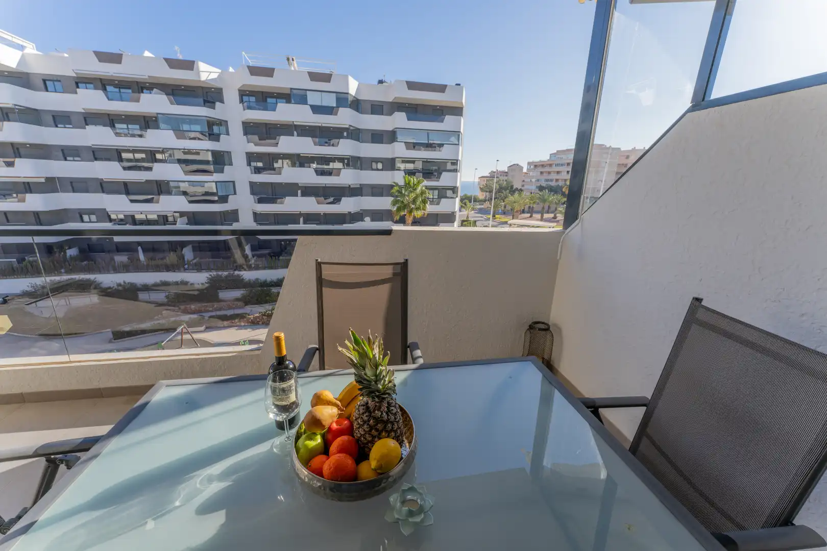 Terraza de Apartamento en venta en Elche / Elx con Calefacción, Terraza y Piscina