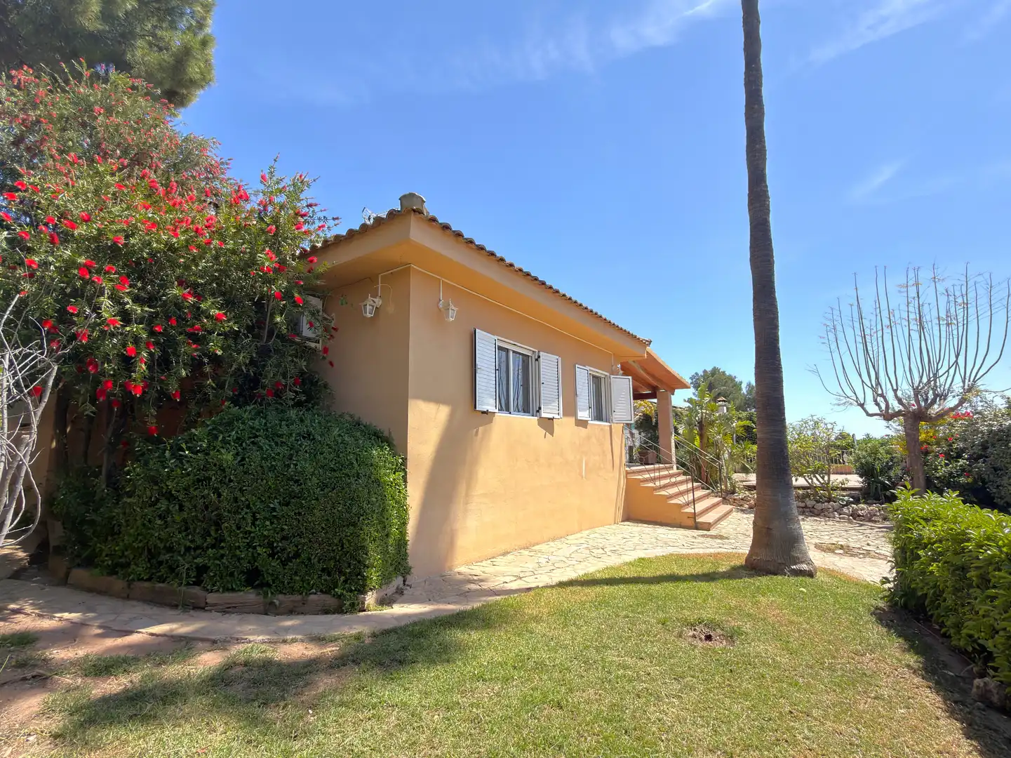 Exterior view of Houses for sale in Náquera  with Heating, Private garden and Parquet flooring