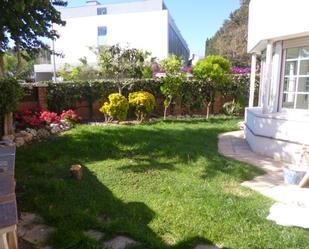 Jardí de Casa adosada de lloguer en Esplugues de Llobregat amb Aire condicionat i Terrassa