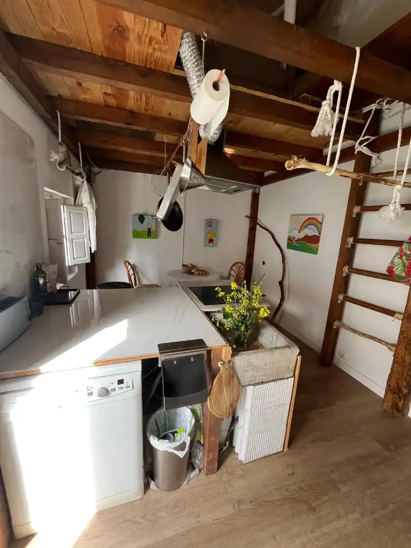 Kitchen of Detached homes for sale in Valladolid  with Private garden, Parquet flooring and Terrace