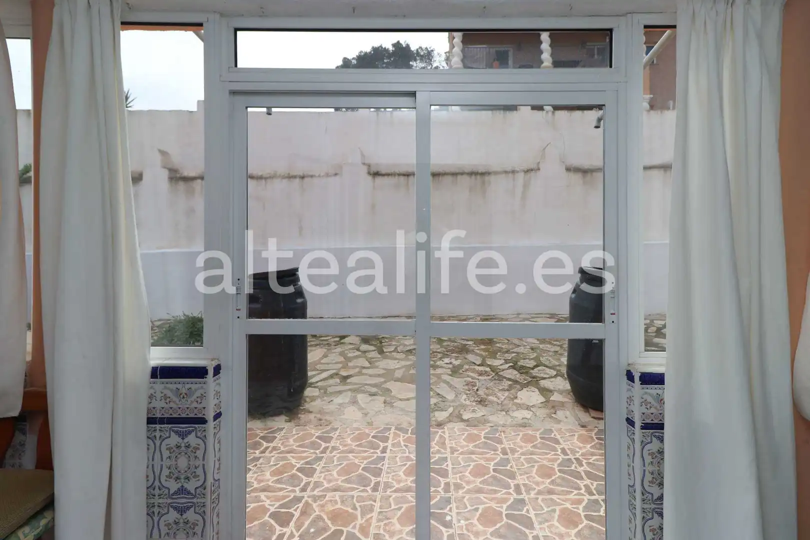 Garden of Houses for sale in L'Alfàs del Pi  with Air Conditioner, Private garden and Terrace