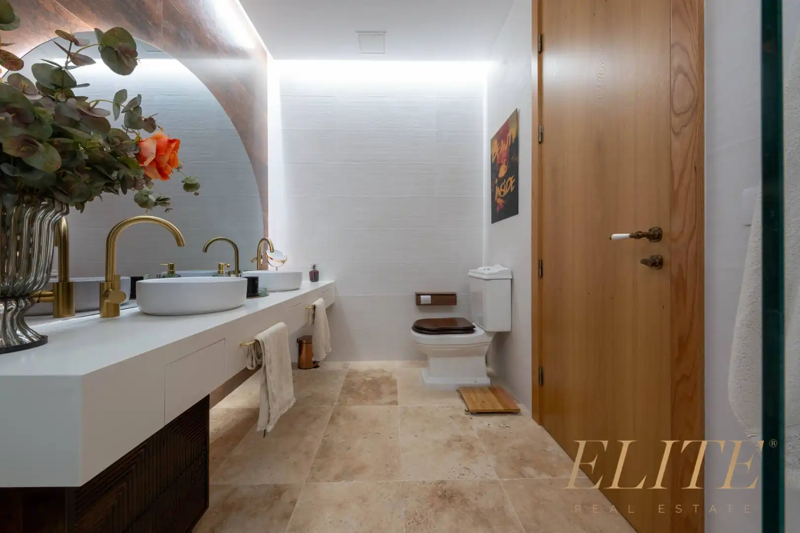 Baño de Piso de alquiler en Las Palmas de Gran Canaria con Aire acondicionado, Calefacción y Parquet