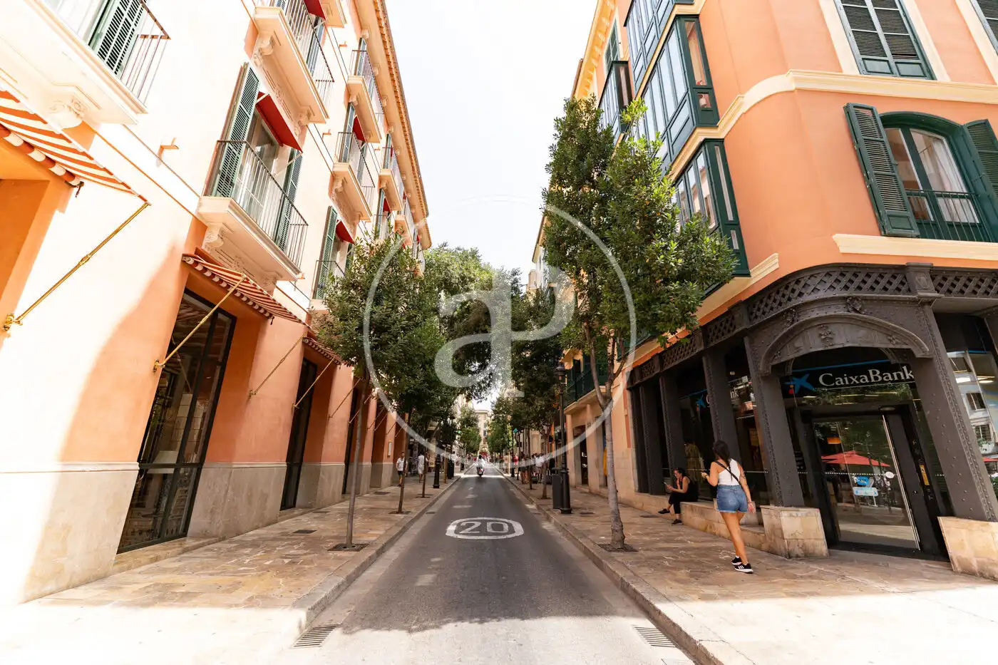 Vista exterior de Pis en venda en  Palma de Mallorca amb Aire condicionat, Calefacció i Moblat