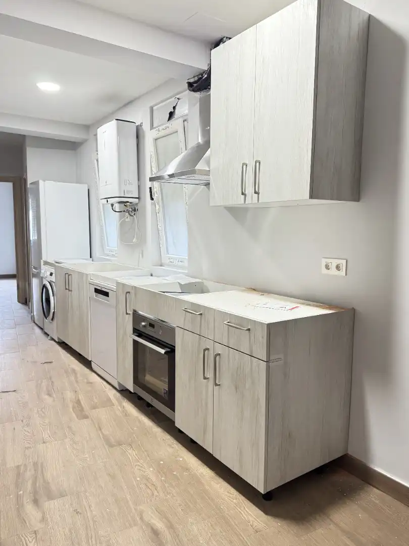 Cocina de Piso en venta en Avilés con Terraza y Balcón