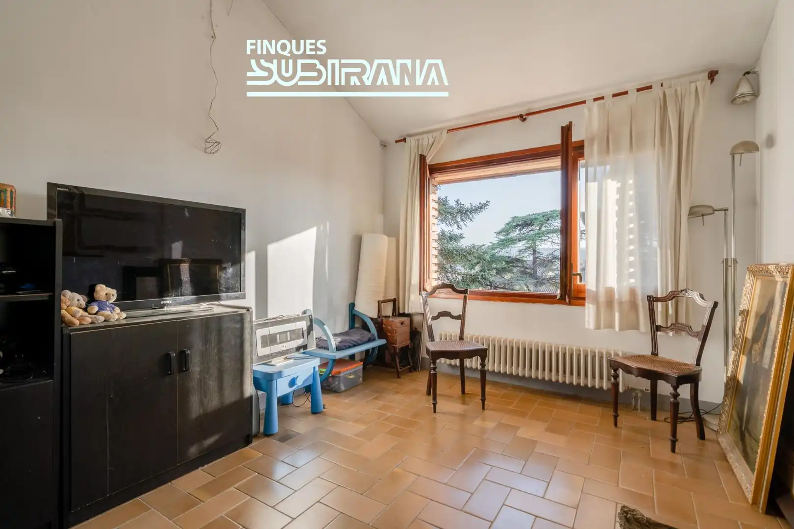 Living room of Houses for sale in Igualada  with Heating, Private garden and Terrace