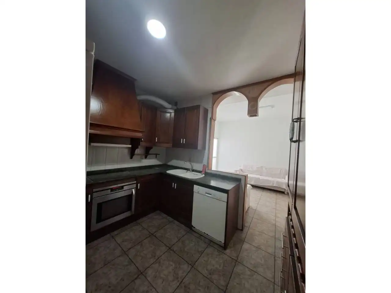 Cocina de Casa adosada en venta en Roquetas de Mar con Aire acondicionado y Terraza