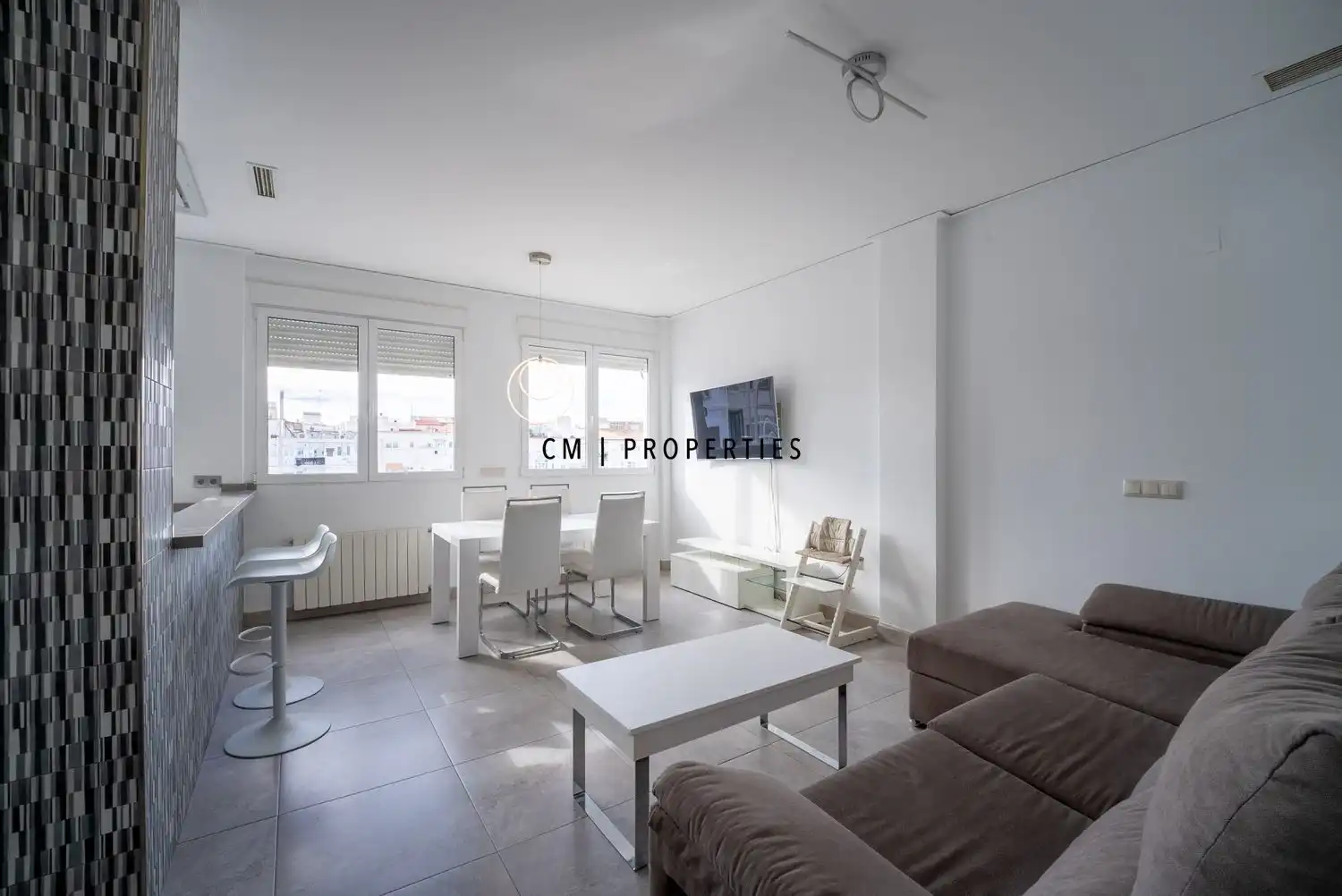 Vista exterior de Pis de lloguer en  Valencia Capital amb Aire condicionat, Calefacció i Terrassa