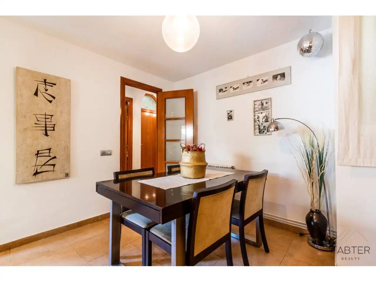 Esszimmer von Dachboden zum Verkauf in Terrassa mit Klimaanlage, Heizung und Terrasse