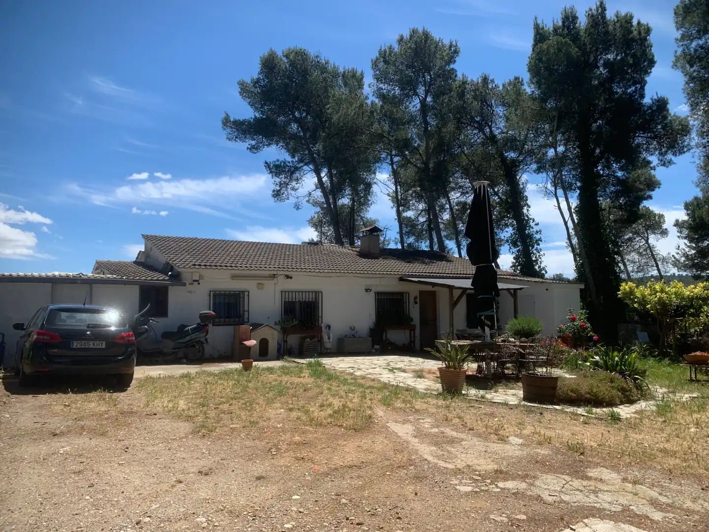 Jardín de Finca rústica en venta en Vallirana con Aire acondicionado, Calefacción y Jardín privado