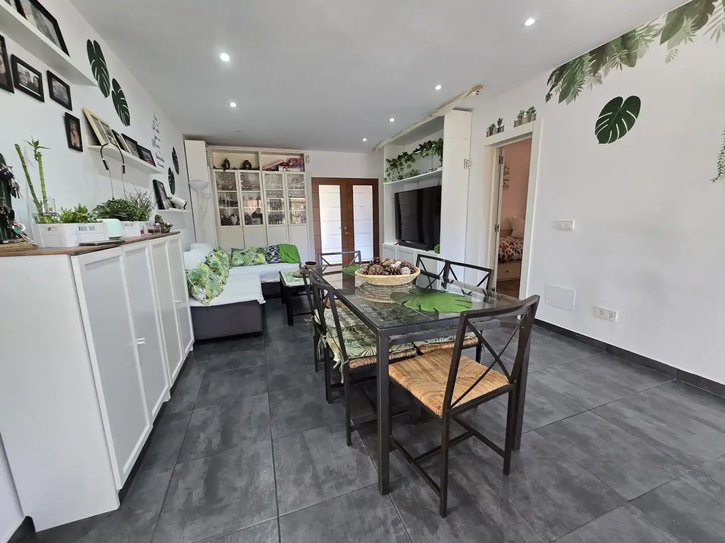 Esszimmer von Haus oder Chalet zum Verkauf in Llucmajor mit Klimaanlage, Privatgarten und Abstellraum