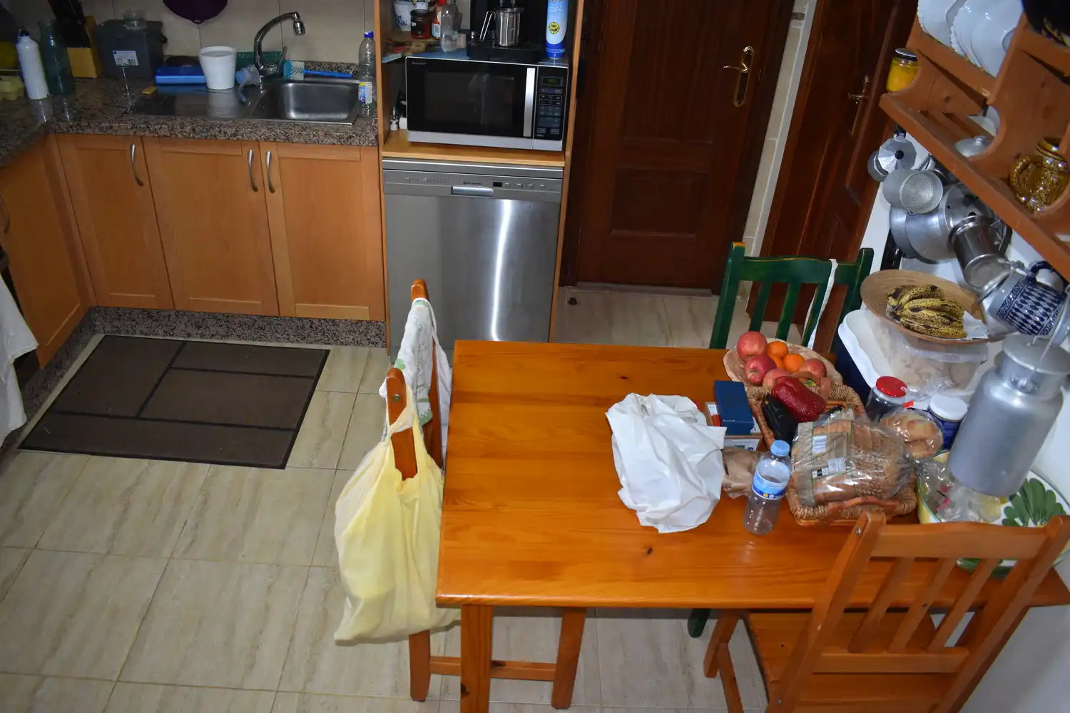 Küche von Maisonette zum Verkauf in Adeje mit Klimaanlage, Heizung und Terrasse
