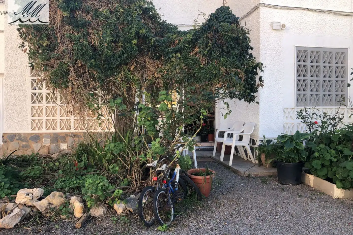 Jardín de Casa adosada en venta en Cartagena con Aire acondicionado, Terraza y Amueblado
