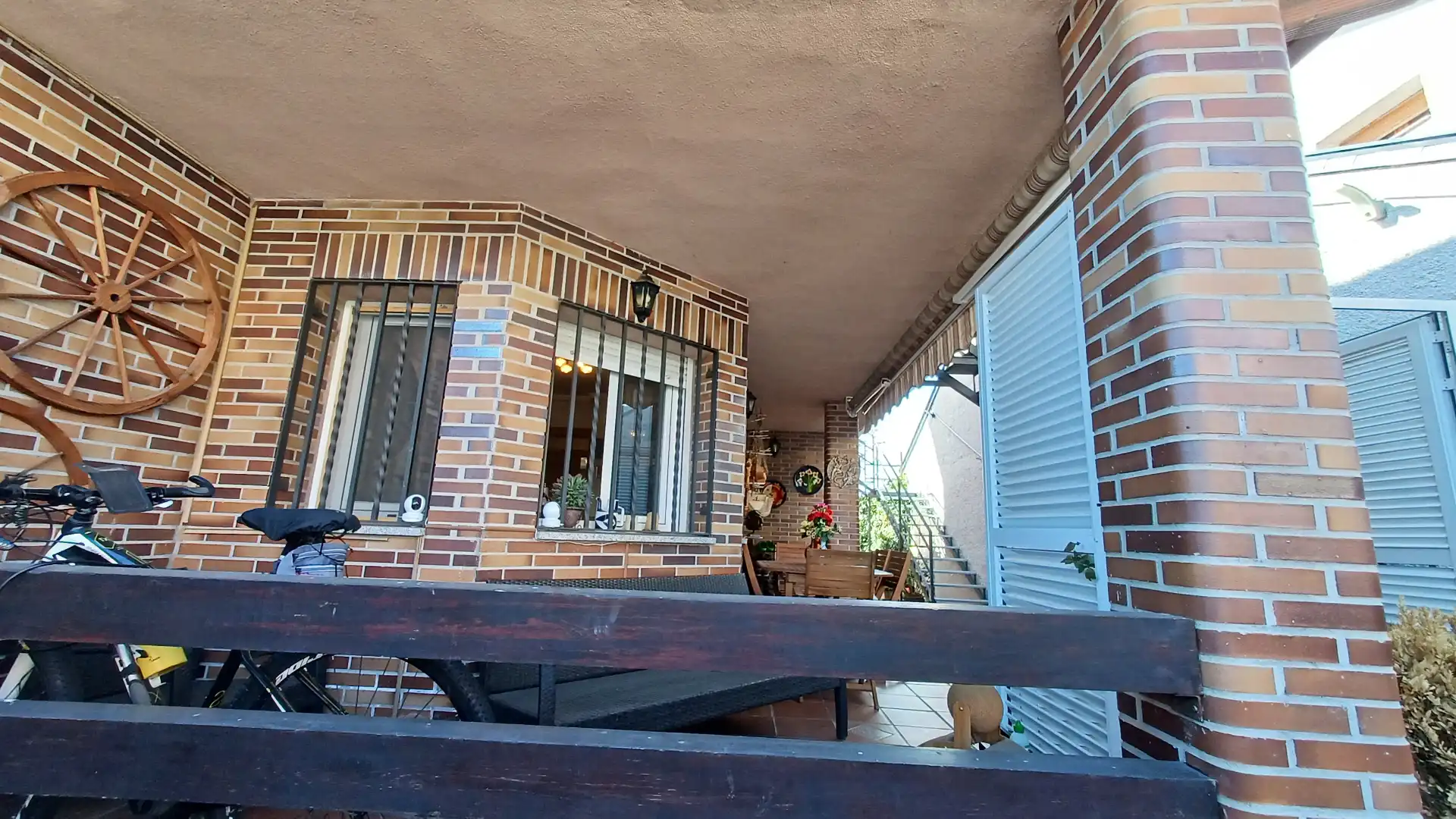 Balcony of Houses for sale in Moralzarzal  with Air Conditioner, Private garden and Terrace