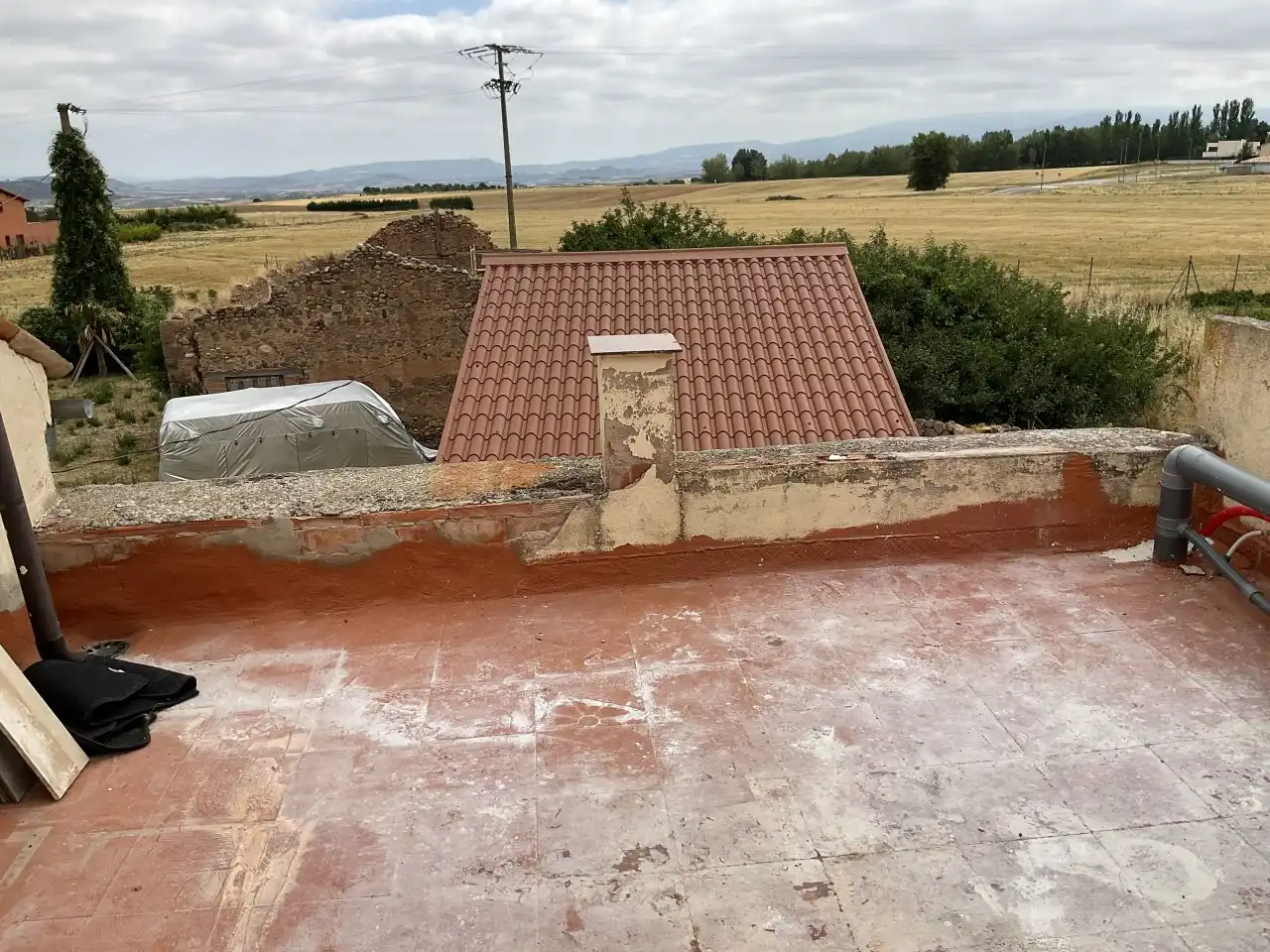 Vista exterior de Casa o chalet en venta en Cirueña con Calefacción, Jardín privado y Amueblado